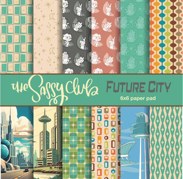 Future City Paper Pad (6x6) (NEW)