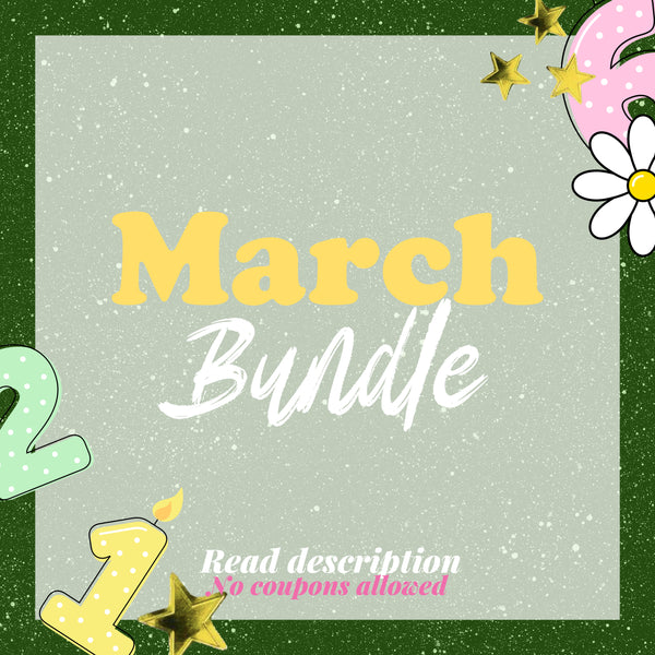 March Stamp Bundle