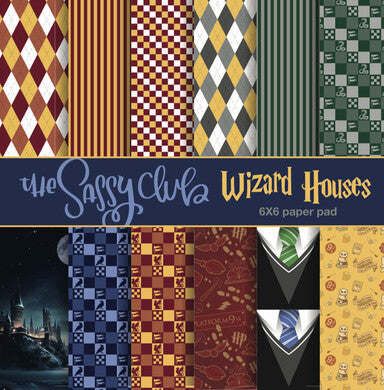Wizard Houses Paper Pad (6x6) (NEW)