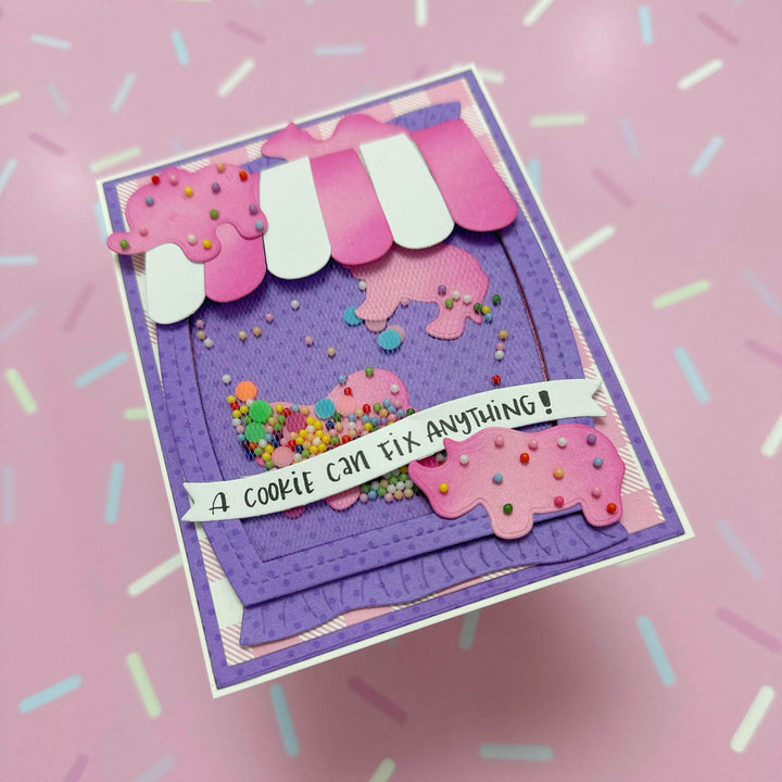 The Sassy Club die Animal Cracker Die Clear Stamp for Card Making