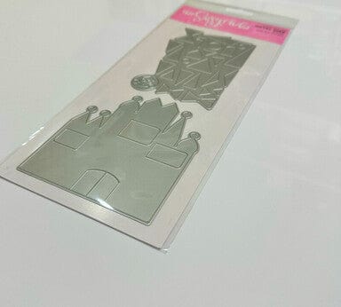 The Sassy Club die Castle World (Die) Clear Stamp for Card Making