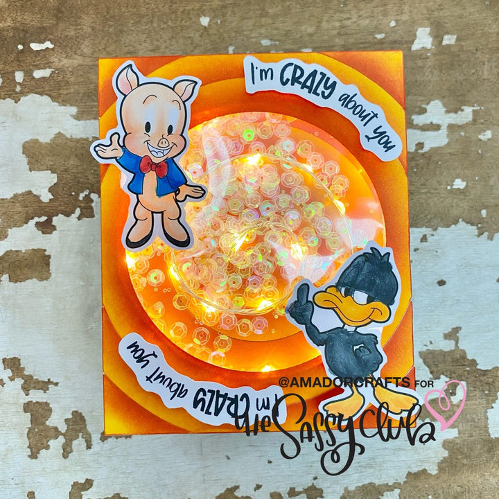 The Sassy Club die Circle Layers Die Clear Stamp for Card Making