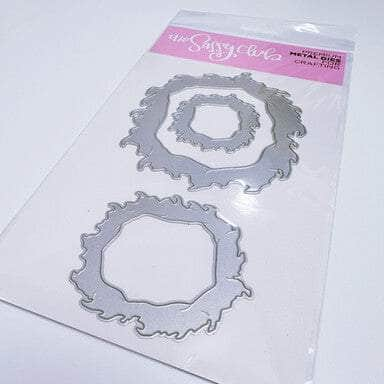 The Sassy Club die Comic Circles (NEW) Clear Stamp for Card Making