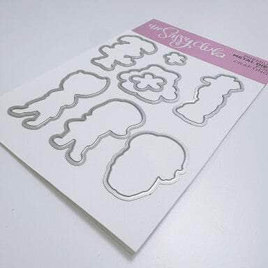 The Sassy Club die Core Memory Die (Coordinating) Clear Stamp for Card Making