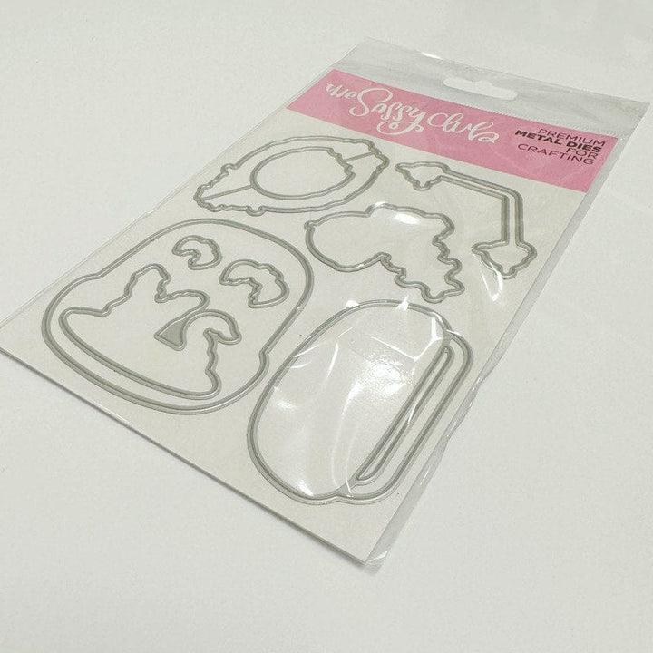 The Sassy Club die Doom Buggy Die Clear Stamp for Card Making