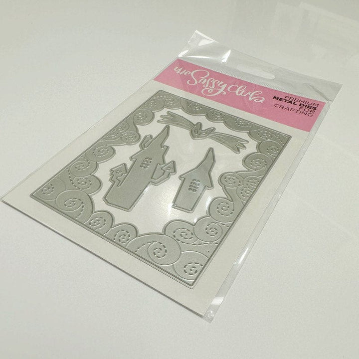 The Sassy Club die Halloween Town Clear Stamp for Card Making