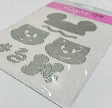 The Sassy Club die Mouse Ginger Bread - Add On Clear Stamp for Card Making