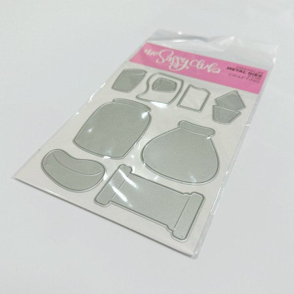 The Sassy Club die Potion Bottles Clear Stamp for Card Making