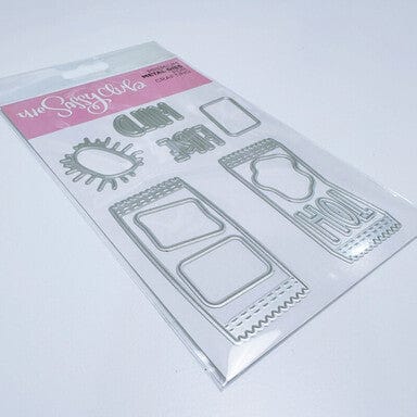 The Sassy Club die Sauce Packets Die Clear Stamp for Card Making