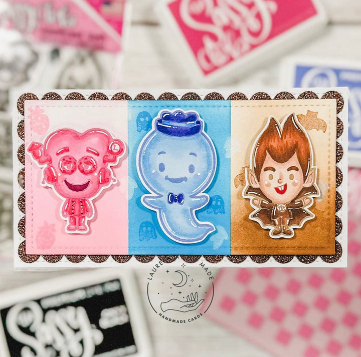 The Sassy Club LLC Clear Stamps Booberry Clear Stamp for Card Making