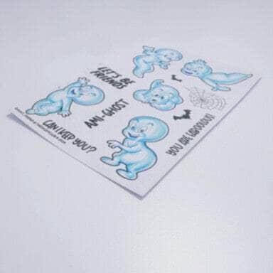 The Sassy Club LLC Clear Stamps Ghost Friend Clear Stamp for Card Making