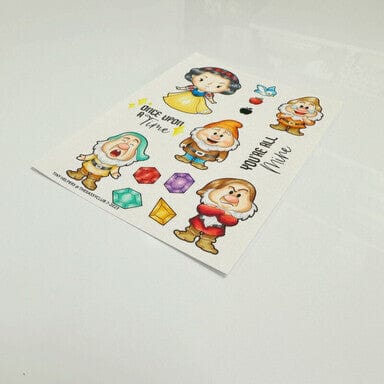 The Sassy Club LLC Clear Stamps Tiny Helpers Clear Stamp for Card Making