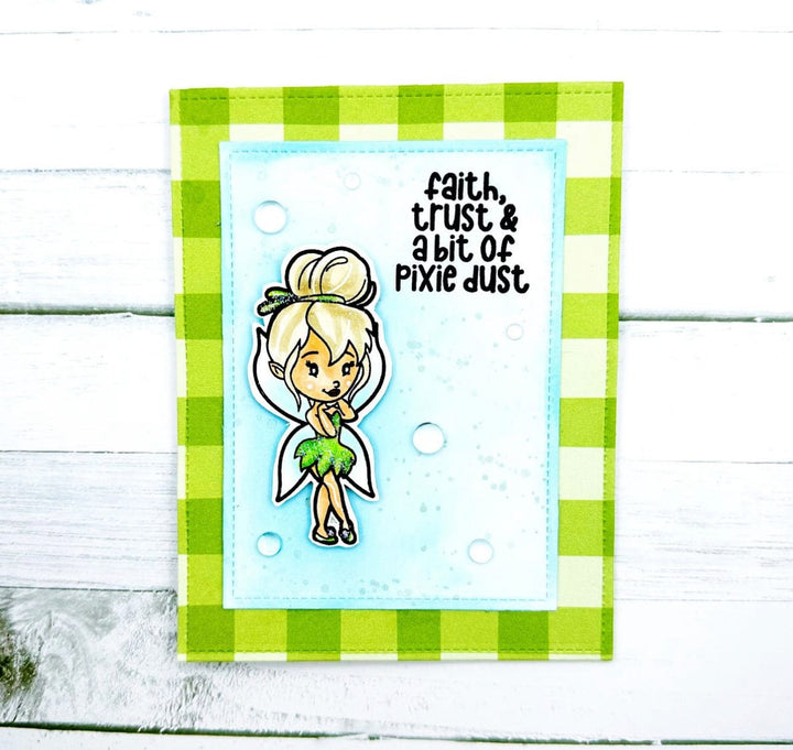 The Sassy Club LLC Planner Stamps Magic Fairy Clear Stamp for Card Making