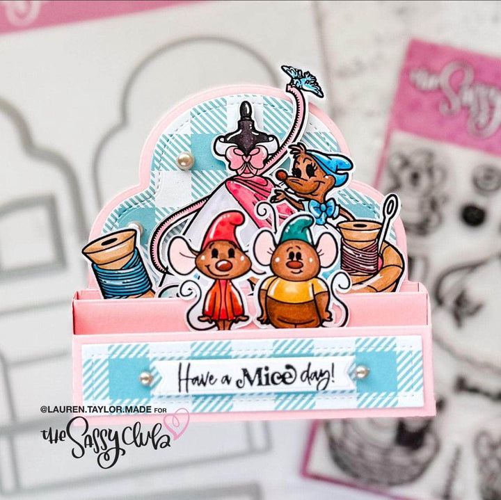 The Sassy Club LLC Planner Stamps So Mice (pre-order) Clear Stamp for Card Making