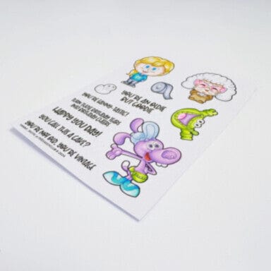 The Sassy Club Planner Stamps Fannytastic Clear Stamp for Card Making