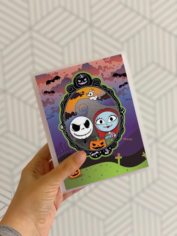 The Sassy Club album Pumpkin King Sticker Album 4x6 Clear Stamp for Card Making