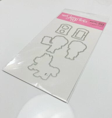 The Sassy Club die Most Wanted Die Clear Stamp for Card Making