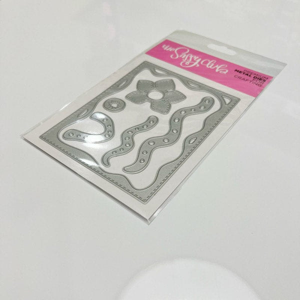 The Sassy Club die Upside Down Die Clear Stamp for Card Making