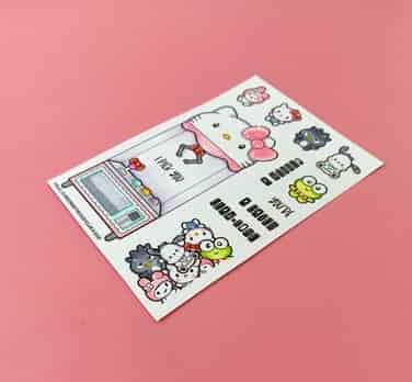 The Sassy Club LLC Planner Stamps Hello Clawsome (Restocked) Clear Stamp for Card Making