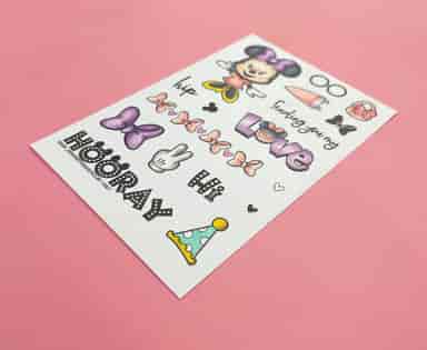 The Sassy Club LLC Planner Stamps Sassy Mouse (2023) Clear Stamp for Card Making