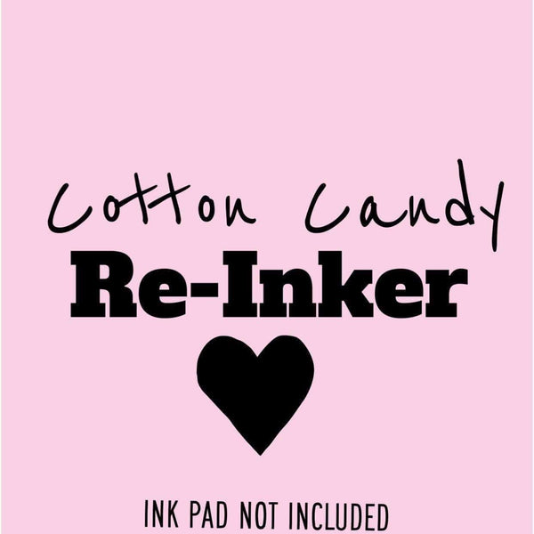 The Sassy Club Re-Inker Cotton Candy Re-inker Clear Stamp for Card Making